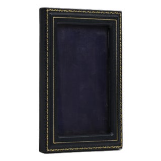 Vintage Smythson of Bond Street English Leather Picture Frame For Sale