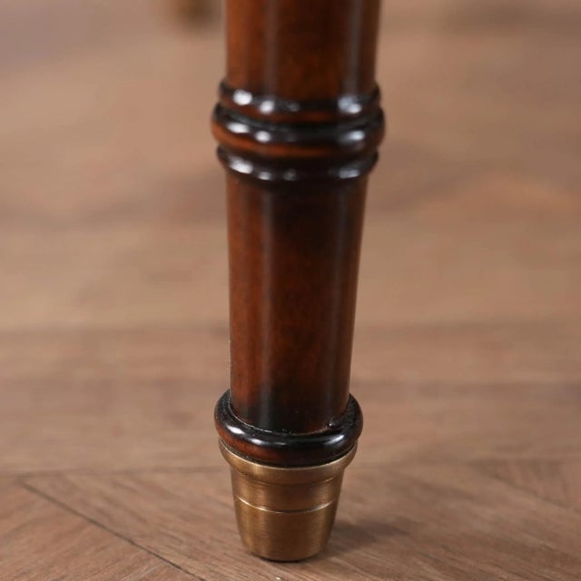 Niagara Furniture Turned Leg Table For Sale - Image 9 of 9