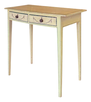 Late 18th Century American Paint Decorated Hepplewhite Dressing Table