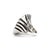 John Hardy 925 Sterling Silver Palu Macan Square Hammered Stripe Cocktail Ring Size 7 For Sale - Image 4 of 9