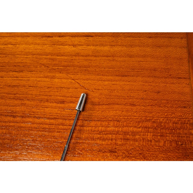 Mid-Century Danish Modern Coffee Table W/ Expanding Table Top W/ Stroage Space in Teak After Johannes Andersen, C. 1970's For Sale - Image 10 of 12