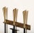 Mid-Century Modern George Nelson Style Original and Vintage Wall Mounted Fireplace Tools For Sale - Image 3 of 8