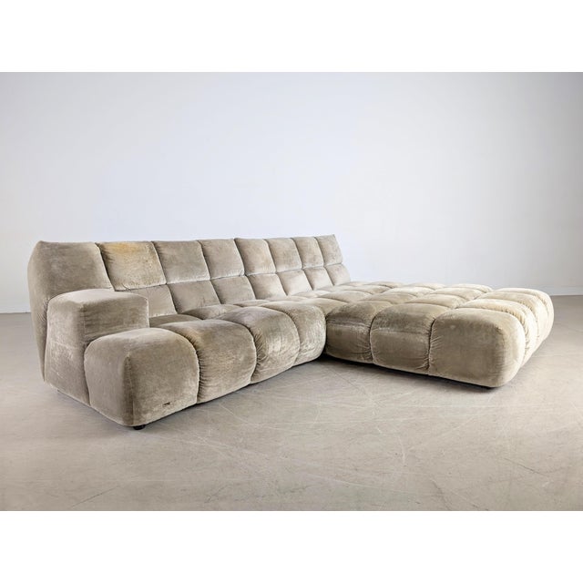 Ocean 7 Corner Sofa in Velvet from Bretz For Sale - Image 4 of 11