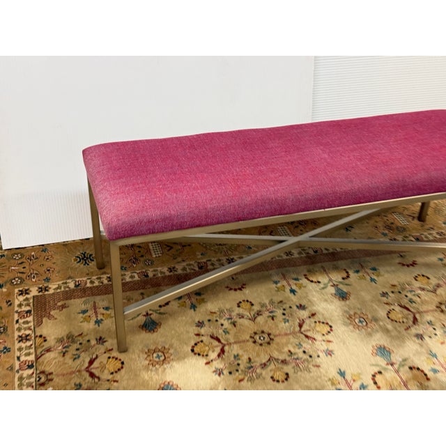 Lee Industries Bench, Berry For Sale - Image 11 of 12