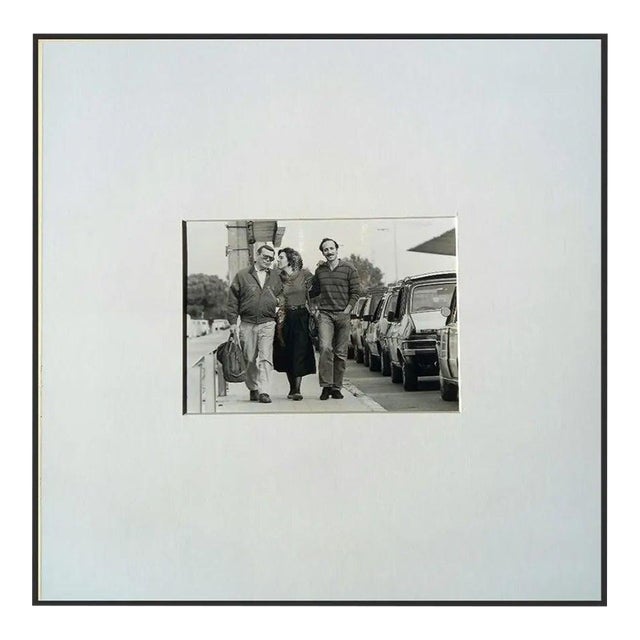 1980s Framed Original Black & White Photography From the Movie "Las Aventuras De Pepe Carvalho" For Sale