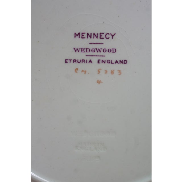 Antique Wedgwood Etruria England Mennecy 5283 Dinner Serving Plates 9" - Set of 11 For Sale - Image 9 of 14