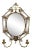 Brass Renaissance Style Girandole Mirror For Sale