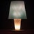 Beige Italian Model 2850 Colored Glass Table Lamp by Daniela Puppa for Fontana Arte, 1991 For Sale - Image 8 of 18