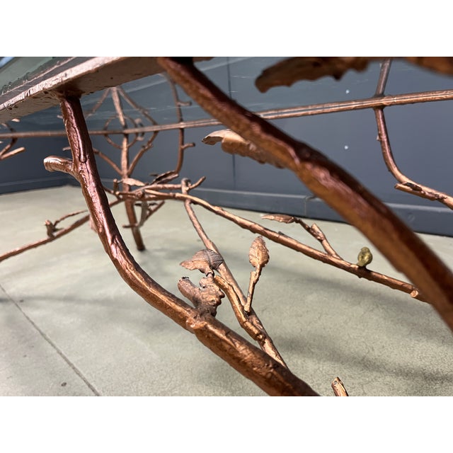 Vintage Wrought Iron Branch Coffee Table, 1970s For Sale - Image 4 of 13