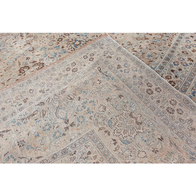 Oversized 1920s Persian Khorassan Rug For Sale - Image 4 of 8