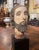 17th Century Spanish Carved Polychrome Bust of Christ on Stand For Sale In Dallas - Image 6 of 12