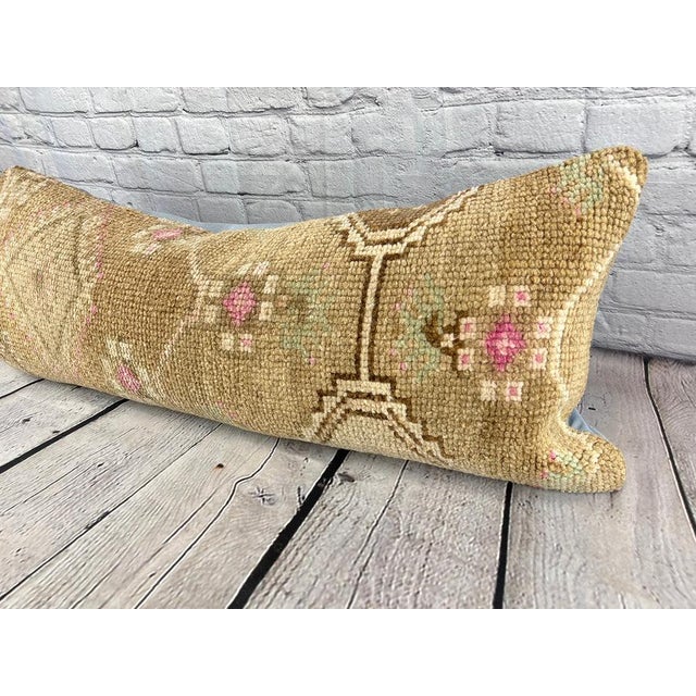 Vintage Pillow Case Turkish Rug Pillow Decorative Rug Pillow Dry cleaning only. PILLOW INSERT IS NOT INCLUDED