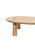Sculptural Teak Wood Side Table — Natural Finish, Three-Leg Form For Sale - Image 6 of 8