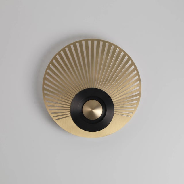 Contemporary Earth Radian Wall Light by Emilie Cathelineau For Sale - Image 3 of 7
