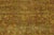 1980s Shabby Chic No Pile Persian Rust/Blue Wool Rug - 9'9'' X 12'8'' For Sale - Image 5 of 10