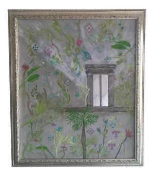 "Window of Hope" Oil Painting