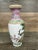 Vintage MCM Chinese Porcelain Famille Peacock Vase For Sale - Image 4 of 8