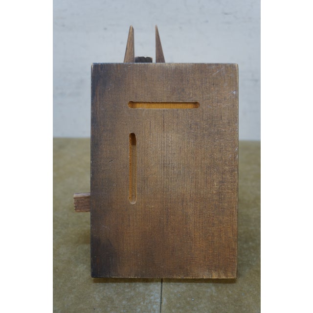 Miniature Impressionist Masterpiece Desert Landscape Oil Painting on Board 10" For Sale - Image 10 of 11