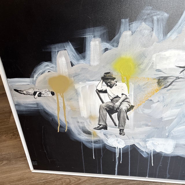 Large Original Expressionism Painting For Sale - Image 4 of 12