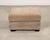 Three Seat Rolled-Arm Sofa and Ottoman in Camel Velvet Us Made For Sale - Image 17 of 18