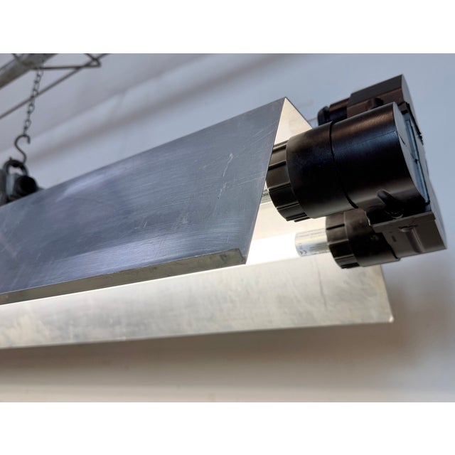 Industrial Grey Tube Light from Elektrosvit, 1970s For Sale - Image 11 of 18