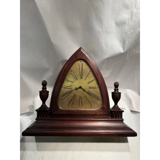 Antique Waltham Edwardian Desk or Mantel Clock For Sale In Los Angeles - Image 6 of 11