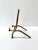 Metal Vintage Shell Motif Display Stand – Coastal Regency Book or Plate Easel For Sale - Image 7 of 9