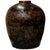 Ceramic Large Vintage Black Glazed Jar For Sale - Image 7 of 7