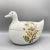 White 20th Century Italian White Botanical Duck Tureen For Sale - Image 8 of 13