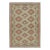 Rug & Kilim’s Diamond Play Rug in Mint and Rust, 10x14 For Sale
