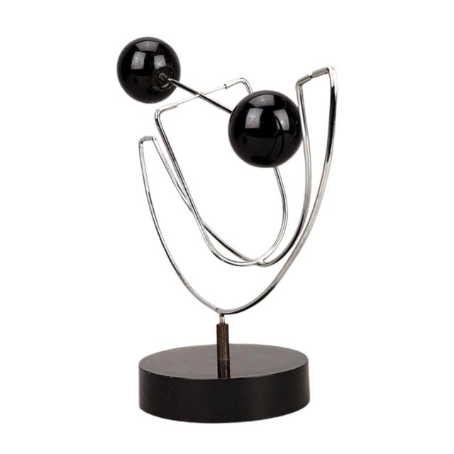 Abstract “Design in Motion," Kinetic Sculpture Circa 1974 For Sale - Image 3 of 5