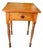 Antique American Sheraton Maple One Drawer Stand C. Mid 19th Century For Sale