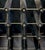 Mid-Century Modern Mid Century Wood Wine Holder Rack in Black With Brass Details For Sale - Image 3 of 6