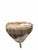 Animal Skin Vintage African Tribal Cowhide Drum Side Tables - Set of 2 For Sale - Image 7 of 12