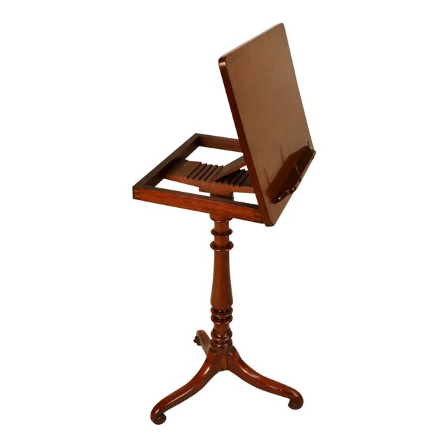 Early 19th Century Georgian Mahogany Reading Stand For Sale - Image 13 of 13