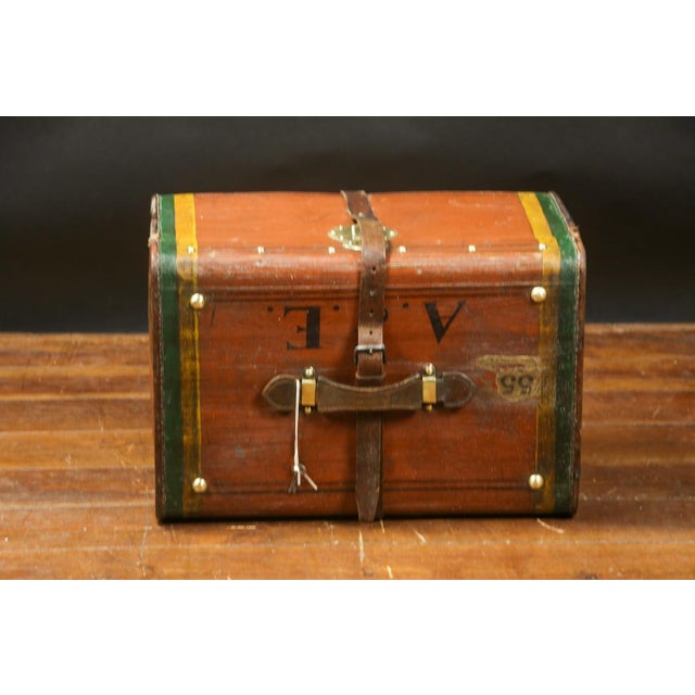 Arched Hat Trunk, 1890s For Sale - Image 5 of 8