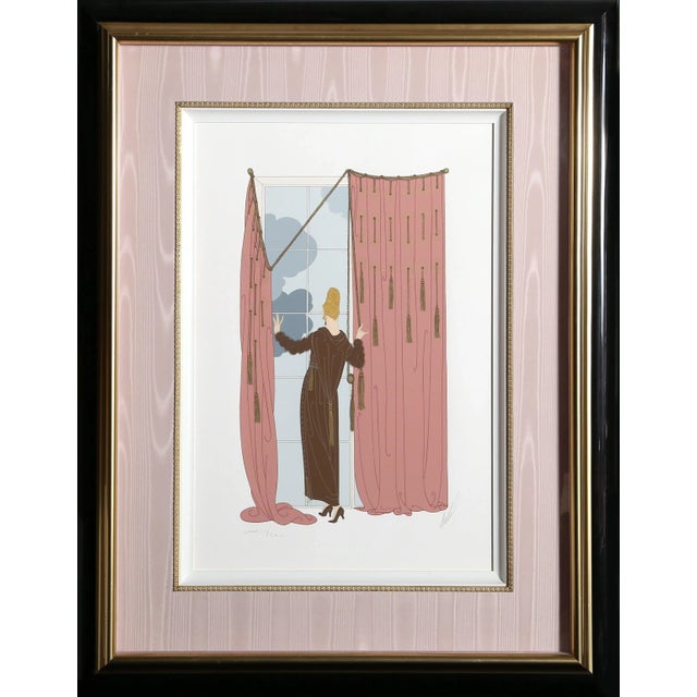 Screenprint, signed and numbered in pencil Edition of LXXXIII/CXII Image Size: 21 x 14 inches Frame Size: 35 x 27 inches