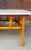 Wood Mid - Century John Wisner for Ficks Reed Style Rattan Side Tables - A Pair For Sale - Image 7 of 8