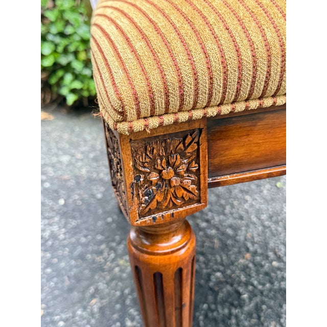 Ethan Allen “Addison” Townhouse Collection French Regency Side Chairs - Set of 8 For Sale - Image 11 of 12