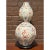 Vintage 23" Chinese Wucai Octagonal Double Gourd Dragon Vase Jiajing Mark For Sale - Image 4 of 6