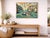 Mid-Century Modern Colorful Harbor Boats Painting, Coastal Abstract Art Print, 36″ × 24″ For Sale - Image 3 of 7