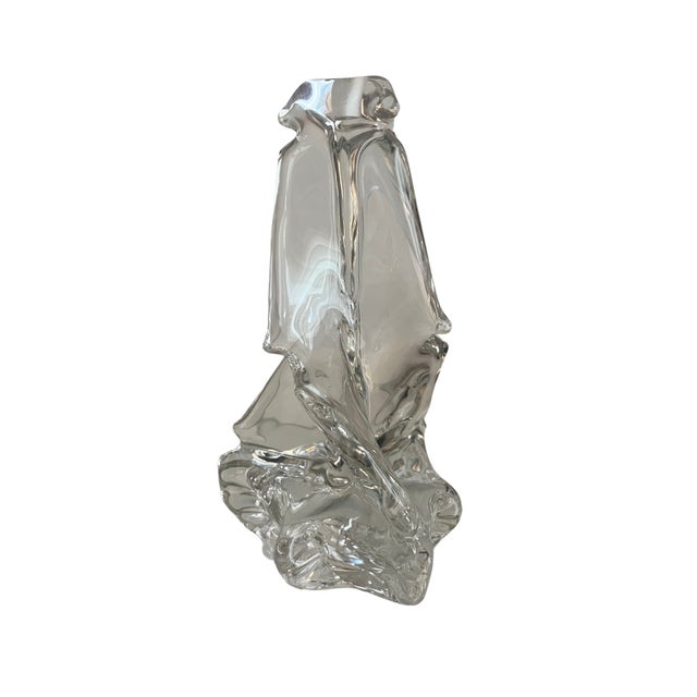 1950s Crystal Candleholders by Charles Schneider, 1950s, Set of 2 For Sale - Image 5 of 7