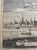 Sculpture Materials Antique Engraving of Düsseldorf Rhine River by Matthäus Merian the Elder From Topographia Germanaie 1647 For Sale - Image 7 of 10
