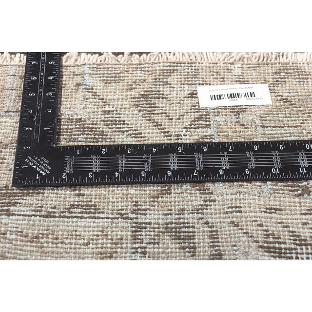 Antique Persian Mahal Rug, 10'00 X 12'03 For Sale In Dallas - Image 6 of 10