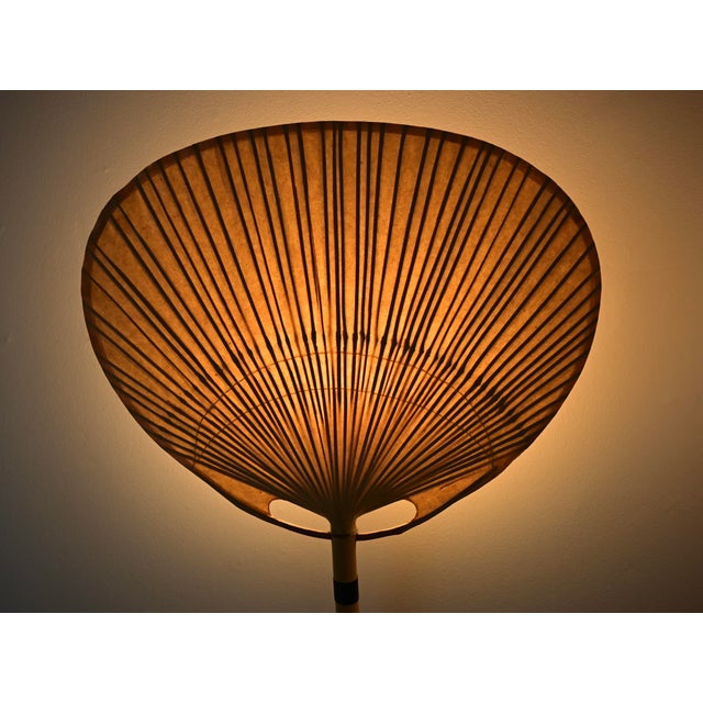 Beige Uchiwa Wall Lamps by Ingo Maurer for M Design, 1970s, Set of 2 For Sale - Image 8 of 14