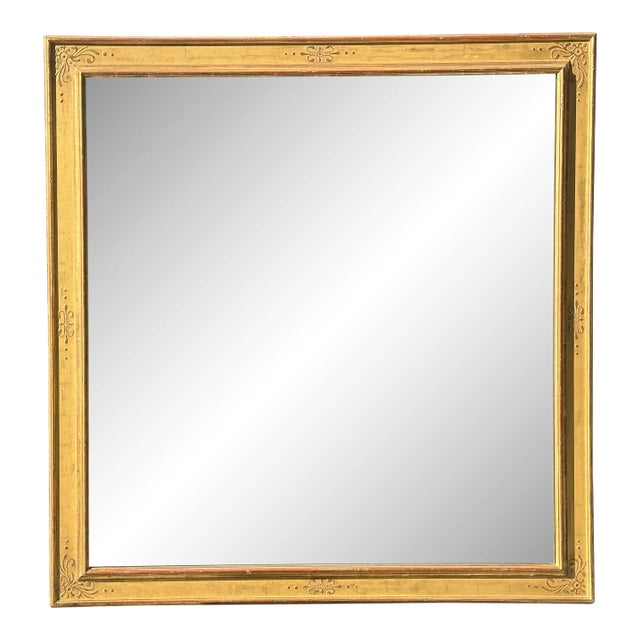 18th C Style Jerry Solomon Italian Giltwood Mirror For Sale