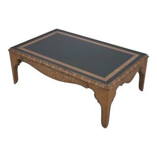 Baker Paint Decorated Finish Coffee Table For Sale