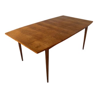 Attributed to Broyhill Premier “Emphasis” Walnut Dining Table, Usa, Circa 1960s For Sale