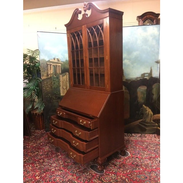 Mahogany Secretary Desk, Biggs Furniture For Sale - Image 17 of 18