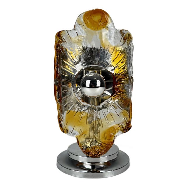 Murano Table Lamp by Toni Zuccheri for Mazzega, 1970s For Sale - Image 9 of 9